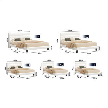 Preston Boucle Bed Frame