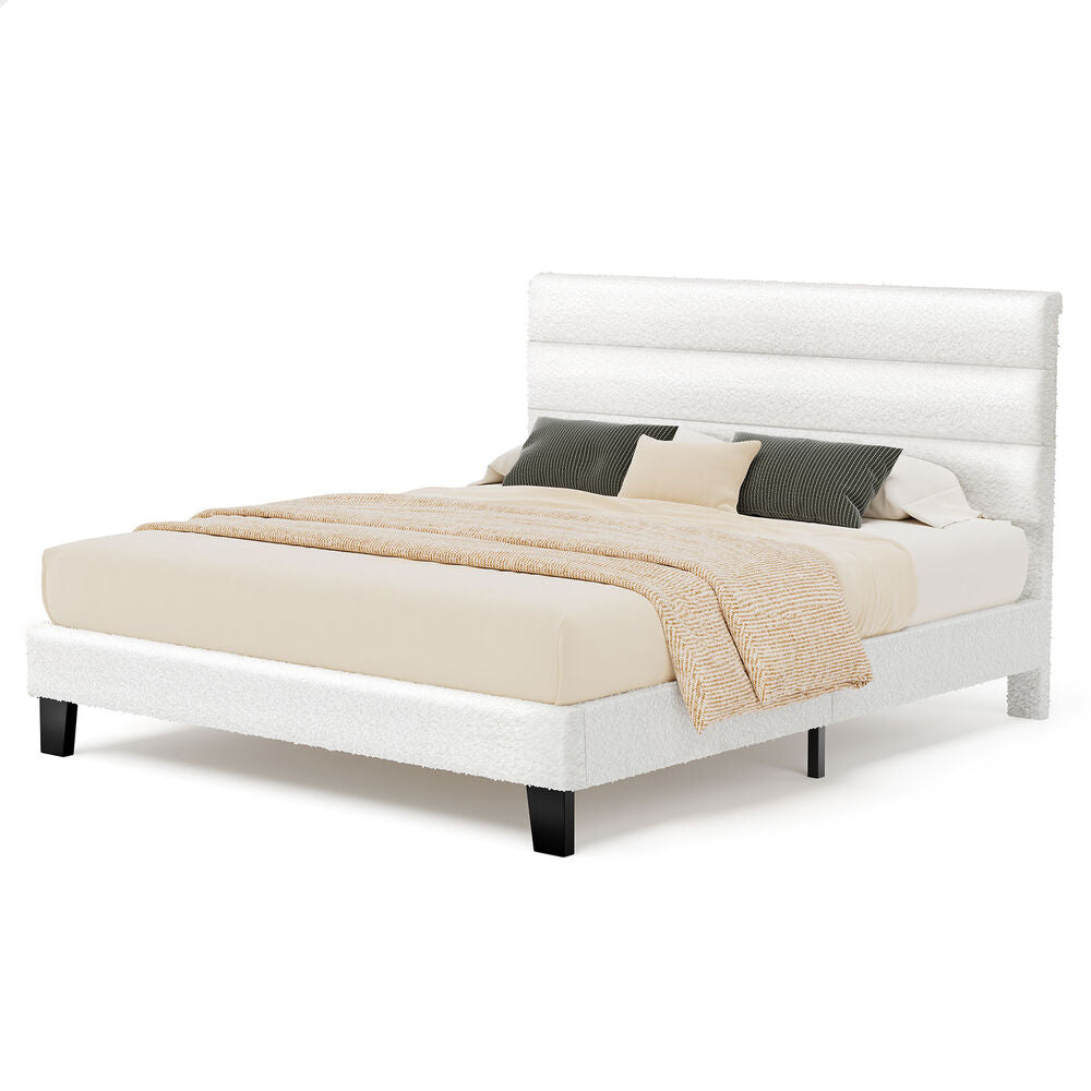 Preston Boucle Bed Frame
