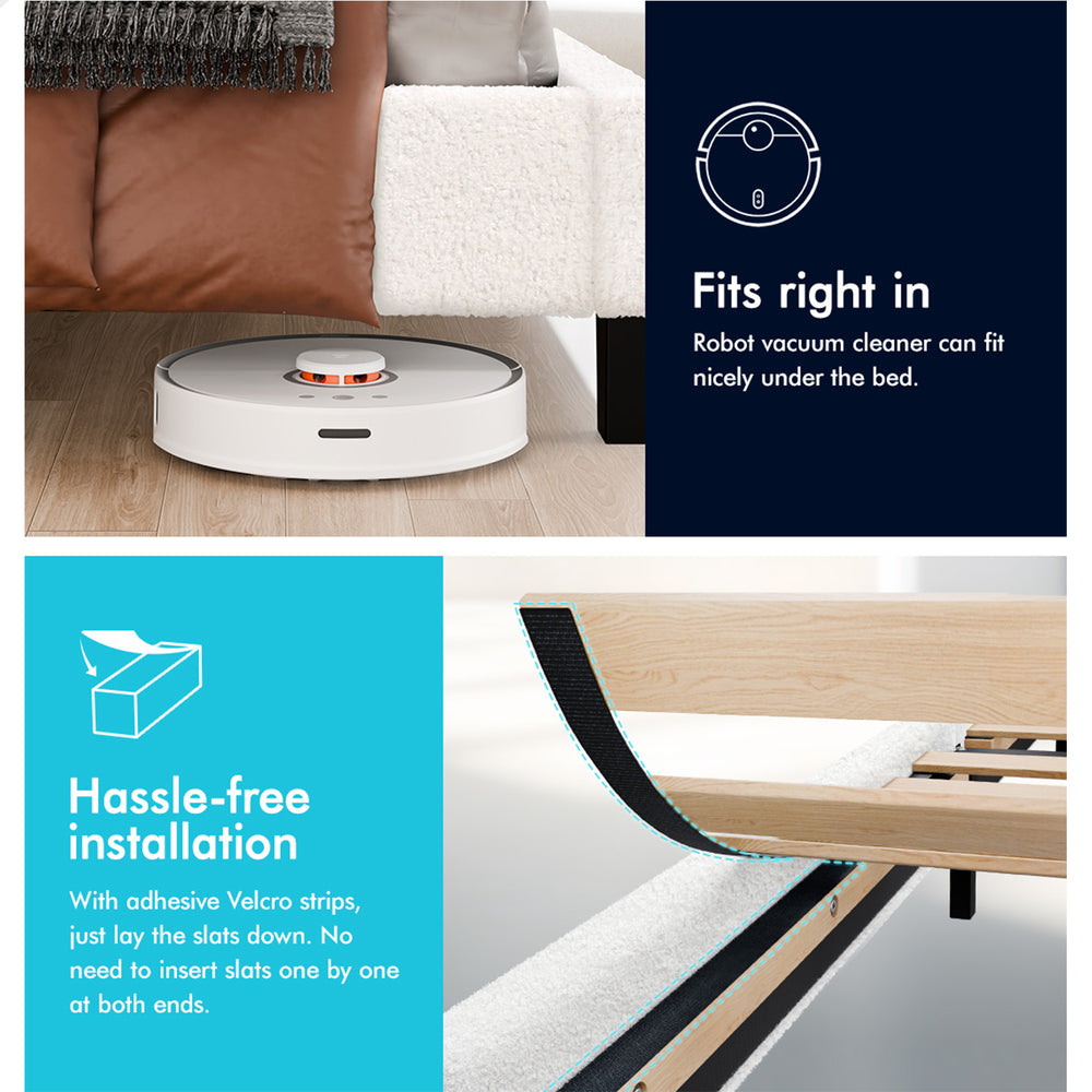 Adelaide Boucle Bed Frame