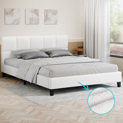 Adelaide Boucle Bed Frame