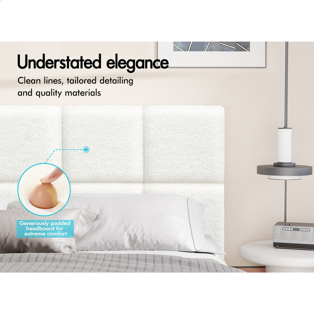 Adelaide Boucle Bed Frame