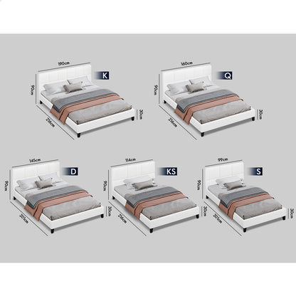 Adelaide Boucle Bed Frame