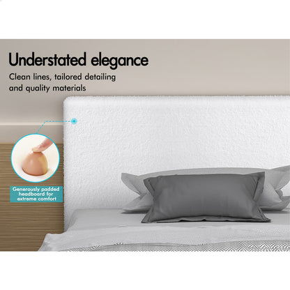 Houston Boucle Gas Lift Bed