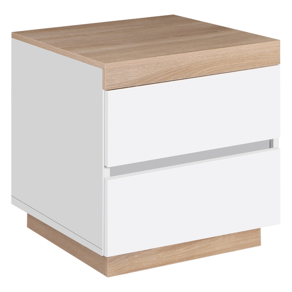 White Esper Bedside Table