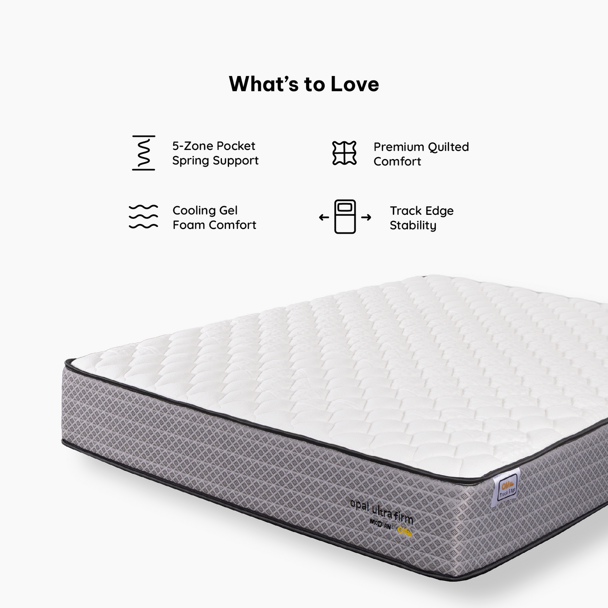 Opal Ultra Firm Double Mattress