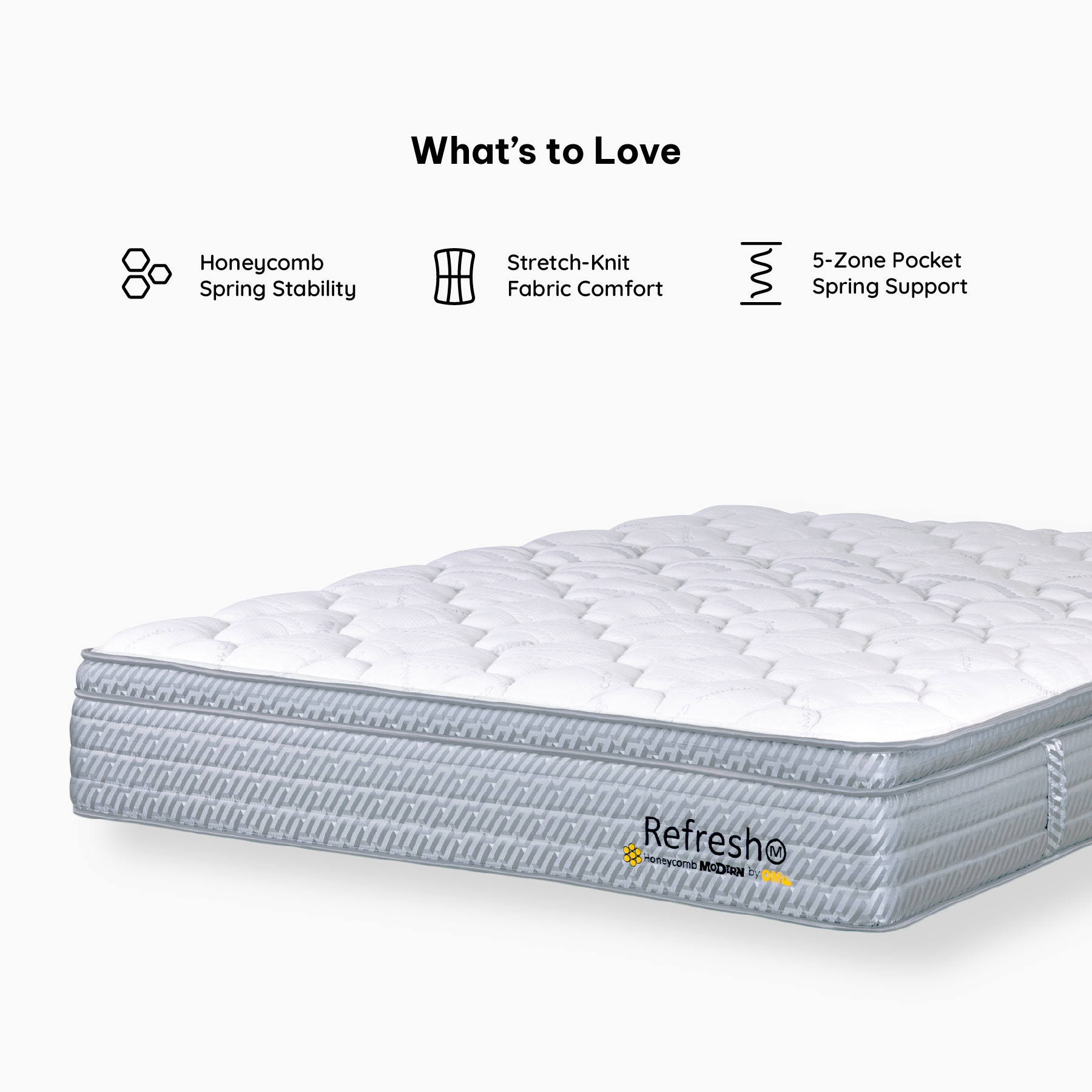 Refresh Medium Queen Mattress