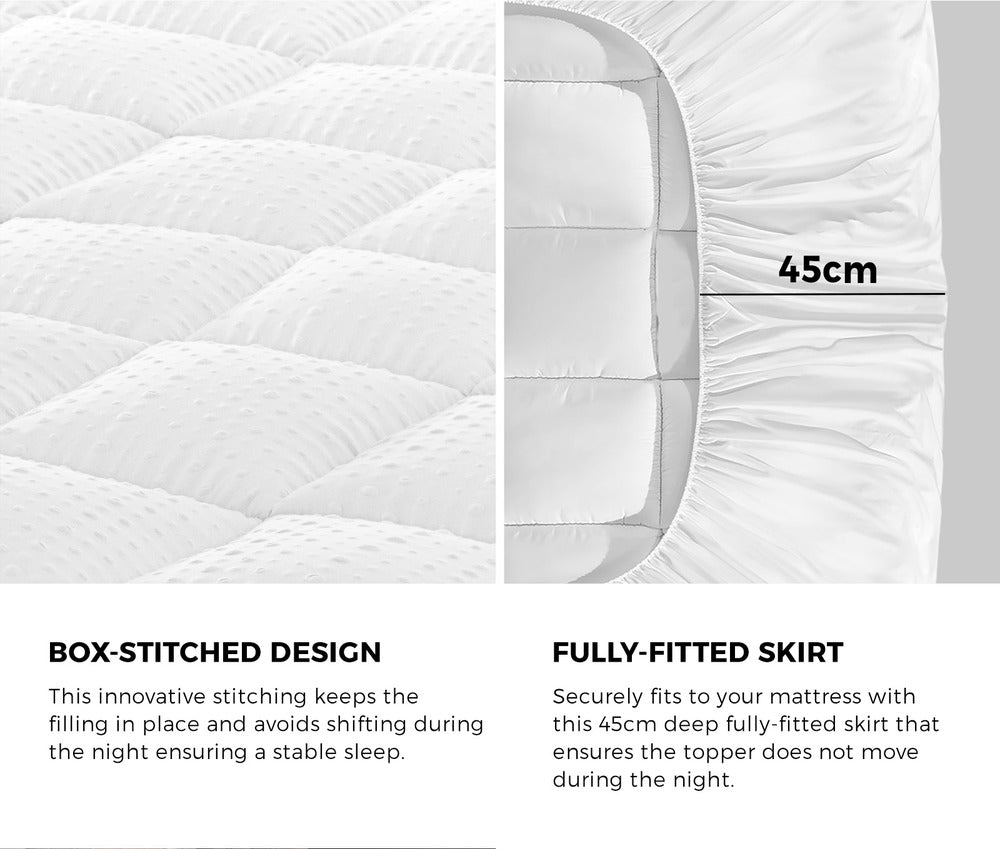 5cm Pillowtop Mattress Topper