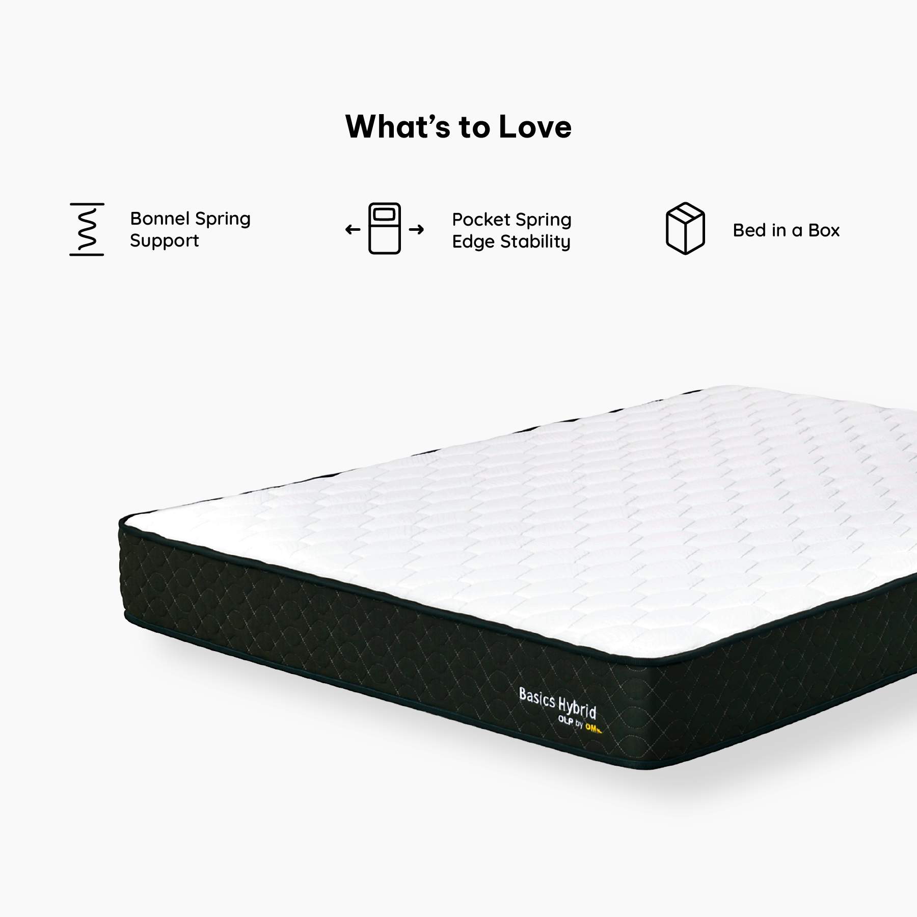 Basics Hybrid Double Mattress