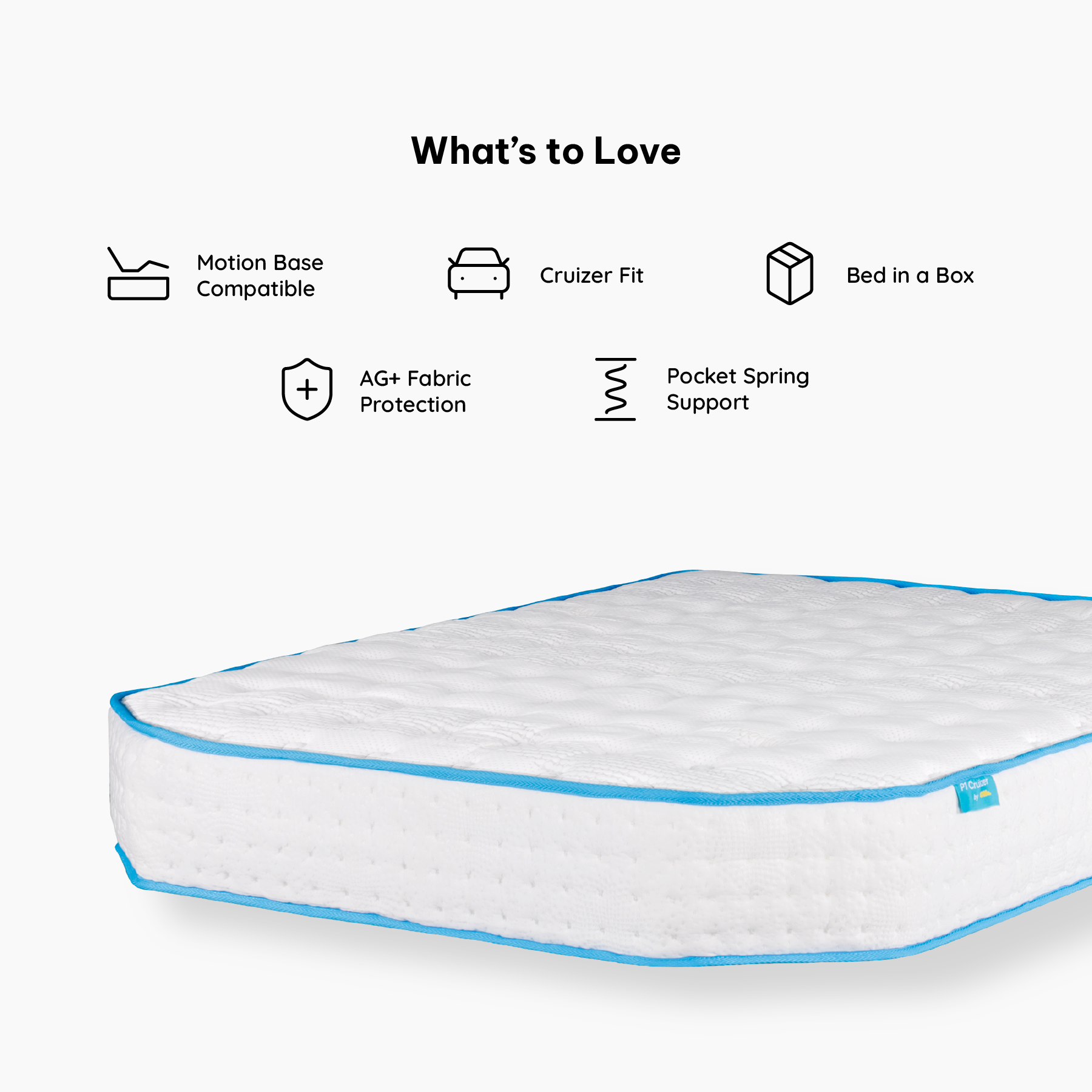 Original P1 Cruizer Double Size Mattress