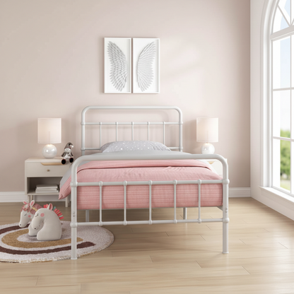 Jamie Single Bed White