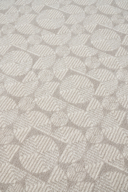 Prague Niko Silver Wool Rug