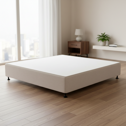 Premium Platform Queen Base Soft Grey