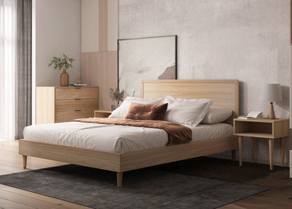 Loft Bed Frame Oak Queen