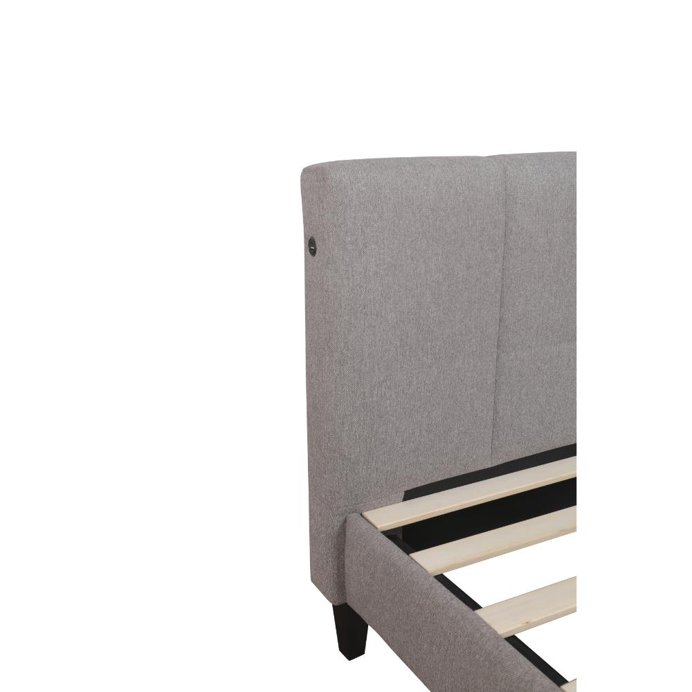 Marion Upholstered Bed Frame With USB