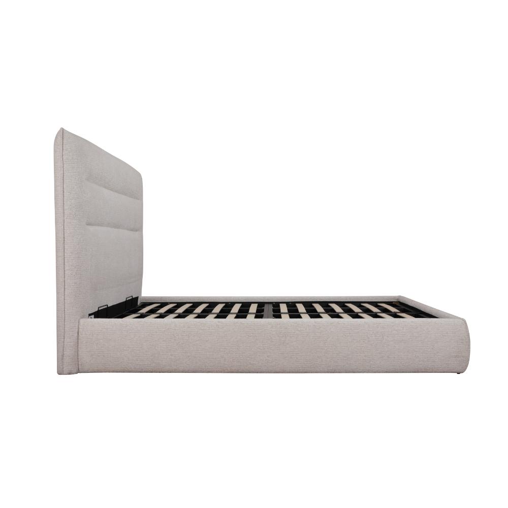Botany Gas Lift Bed Frame Cream