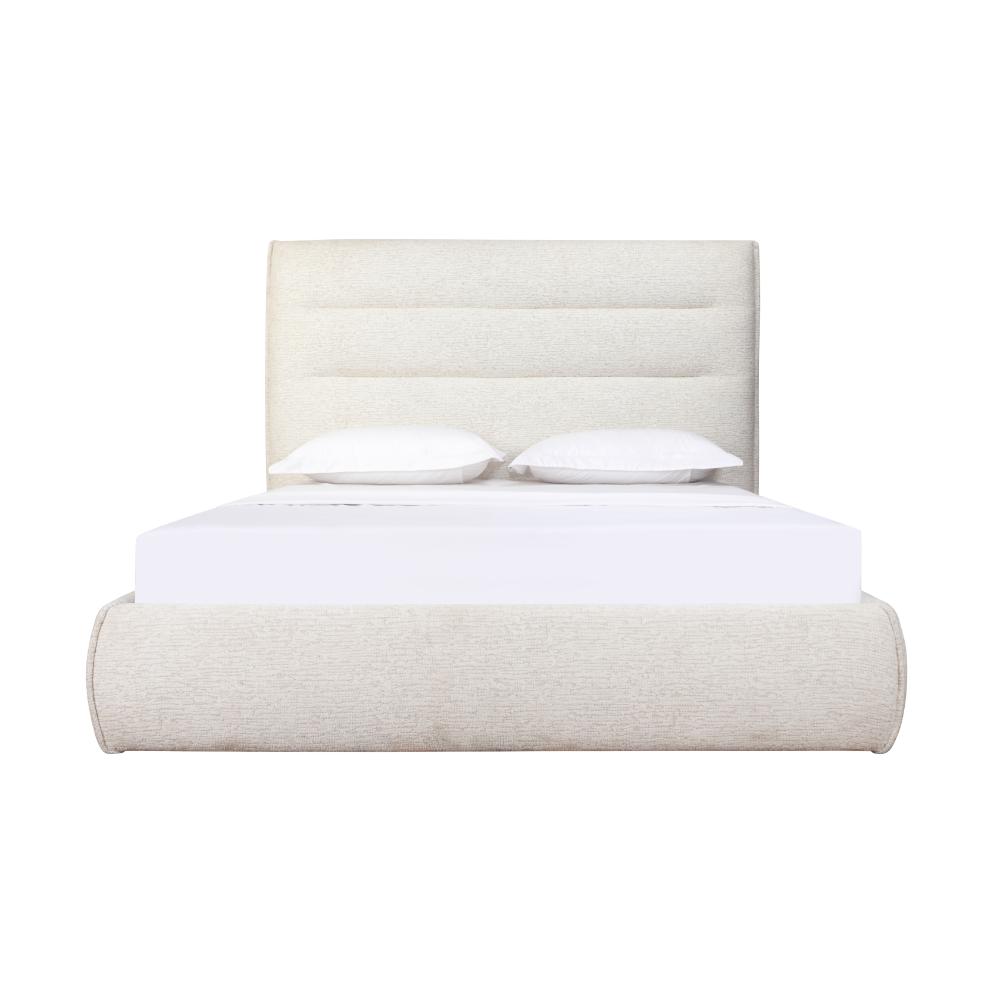 Botany Gas Lift Bed Frame Cream