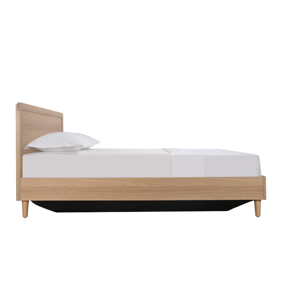 Loft Gas Lift Bed Frame Oak Queen