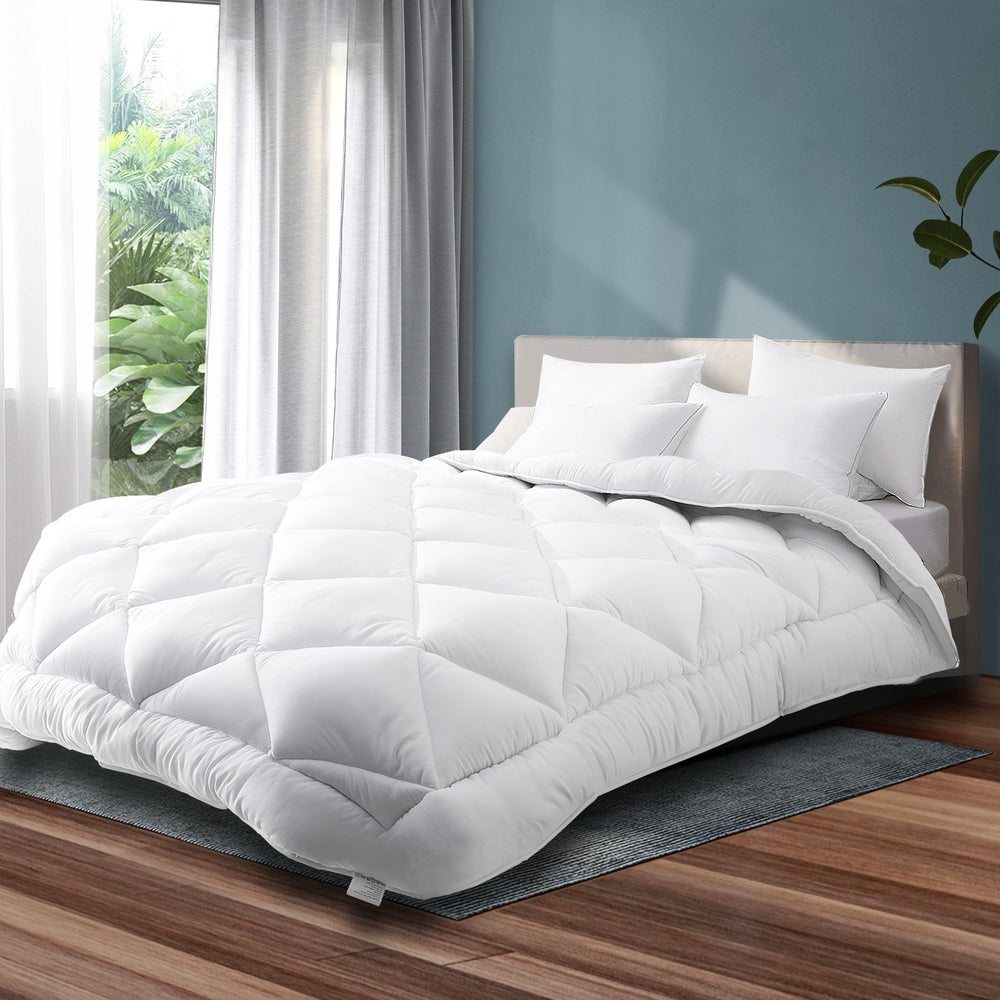 Isidore 750GSM Bamboo Quilt White