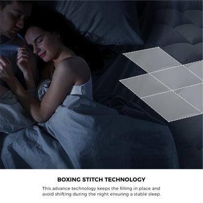 Isidore 750GSM Bamboo Quilt White