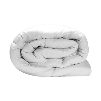 Solenne Super King Microfibre Quilt White