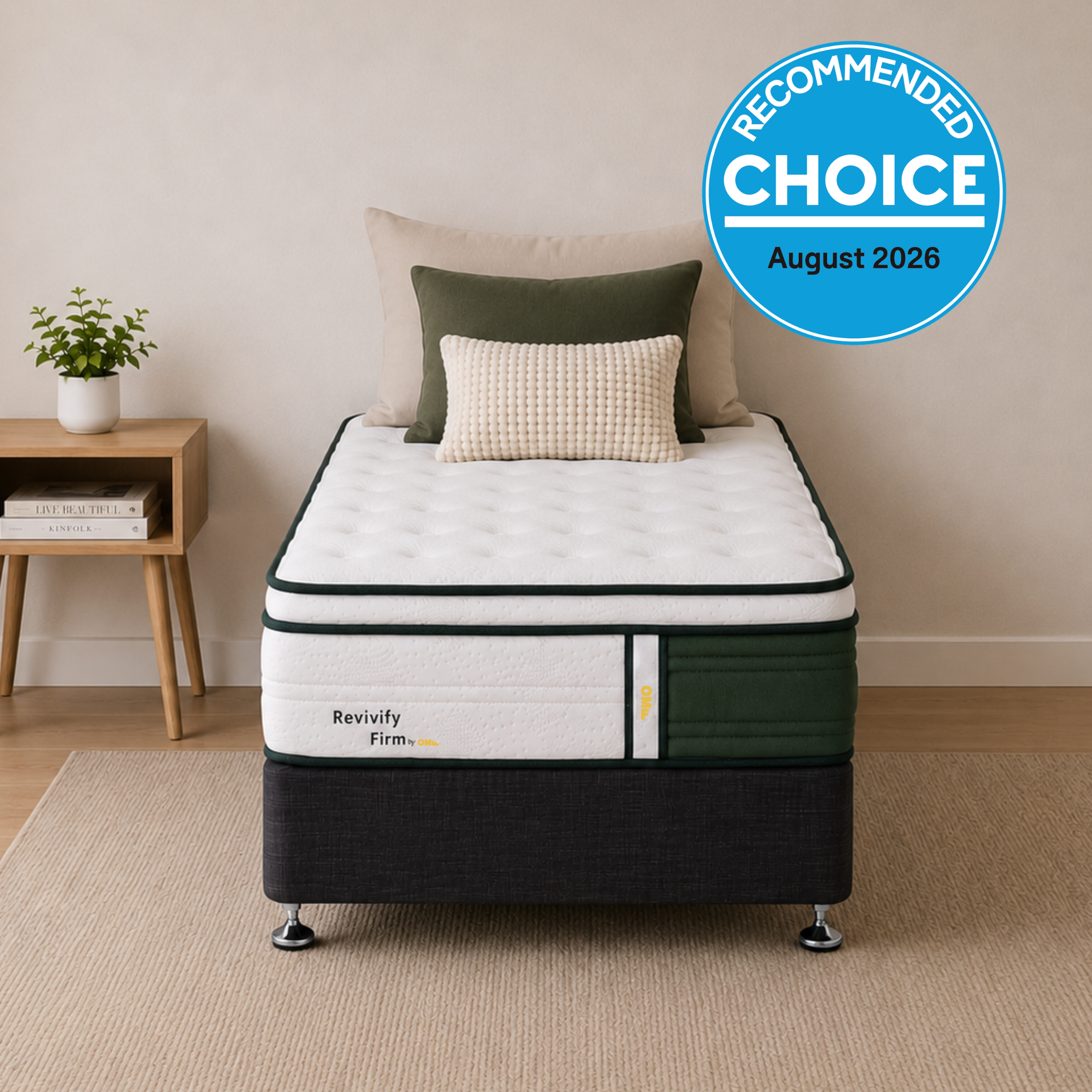 Revivify Firm Single Mattress