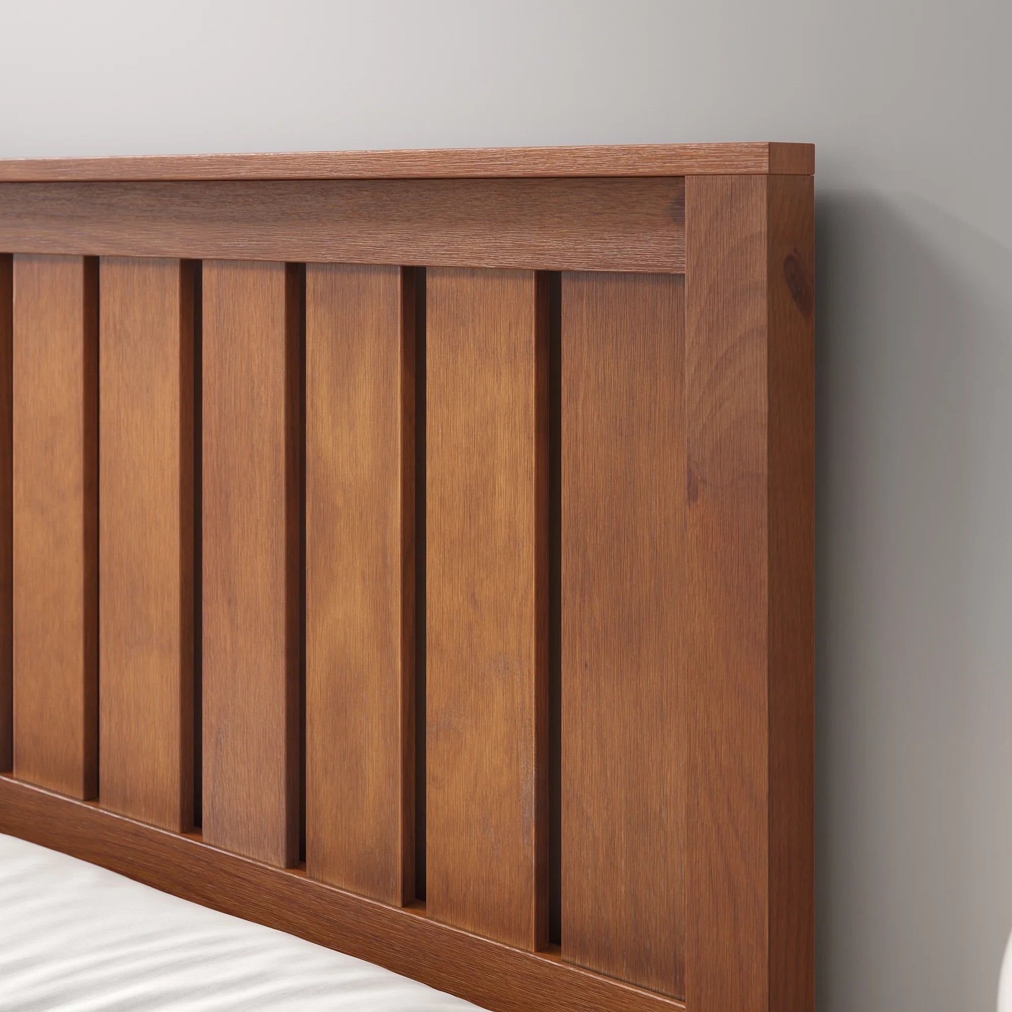 Ritzy Solid Wood King Bed Frame
