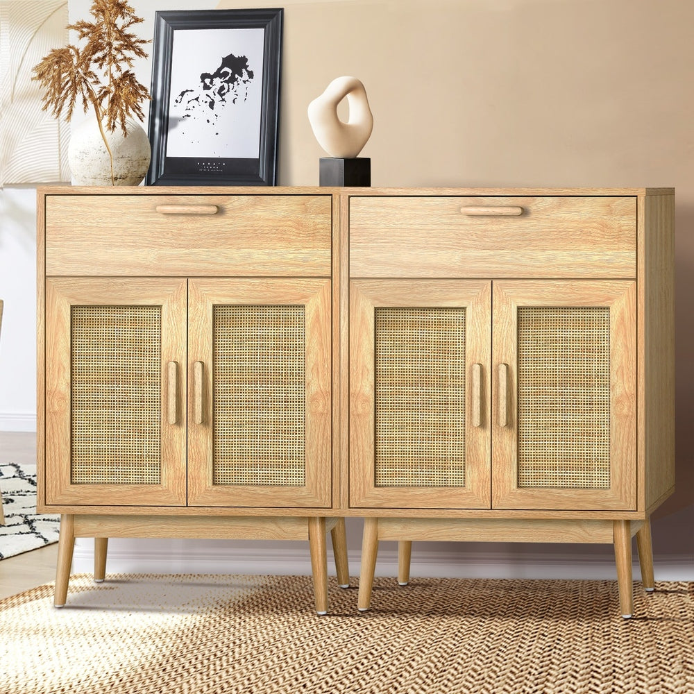 Holly Double Sideboard Beige
