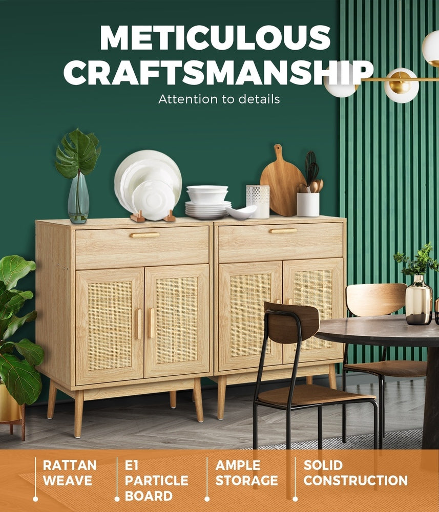 Holly Double Sideboard Beige