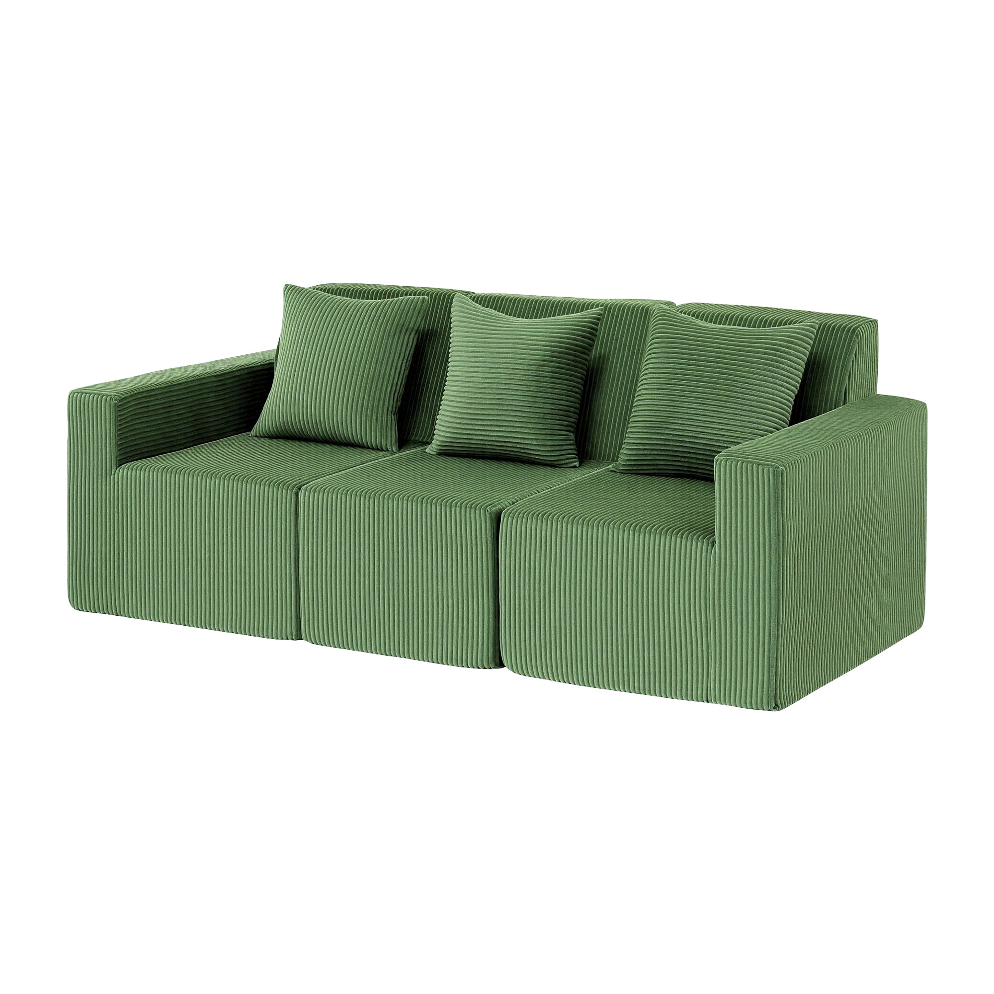 Virello 3-Seater Sofa Green