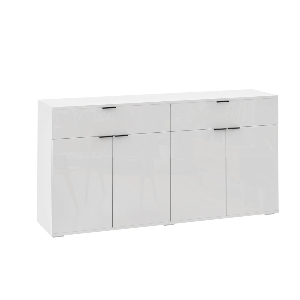 Lumin High Gloss Sideboard White