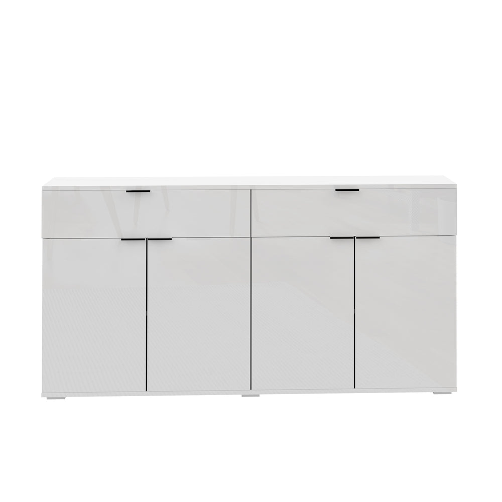 Lumin High Gloss Sideboard White