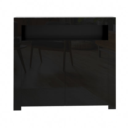 Arslan LED Sideboard Buffet Black