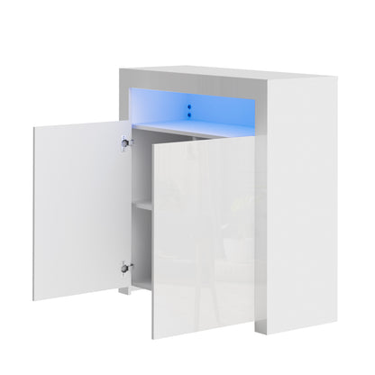Arslan LED Sideboard Buffet White