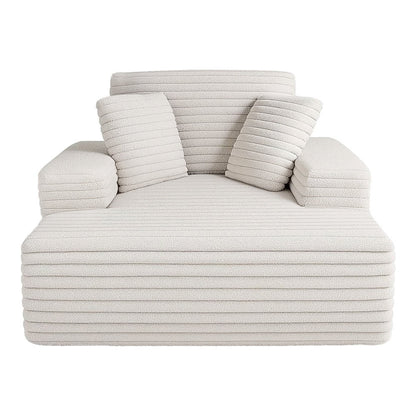 Aveline 2-Seater Sofa Bed Beige