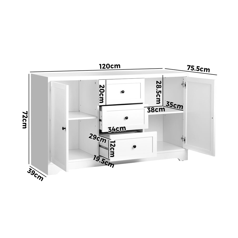 Aurora Sideboard White - Buffet