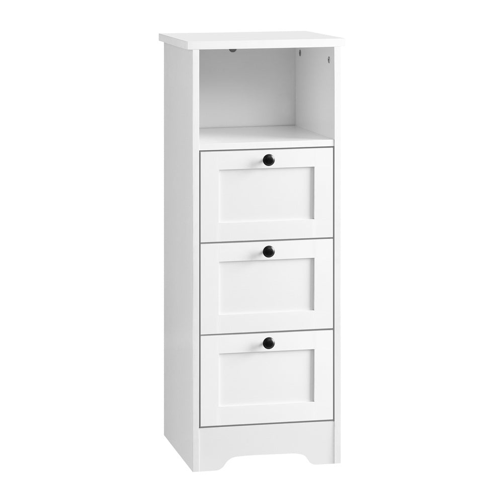 Aurora Tallboy Sideboard White