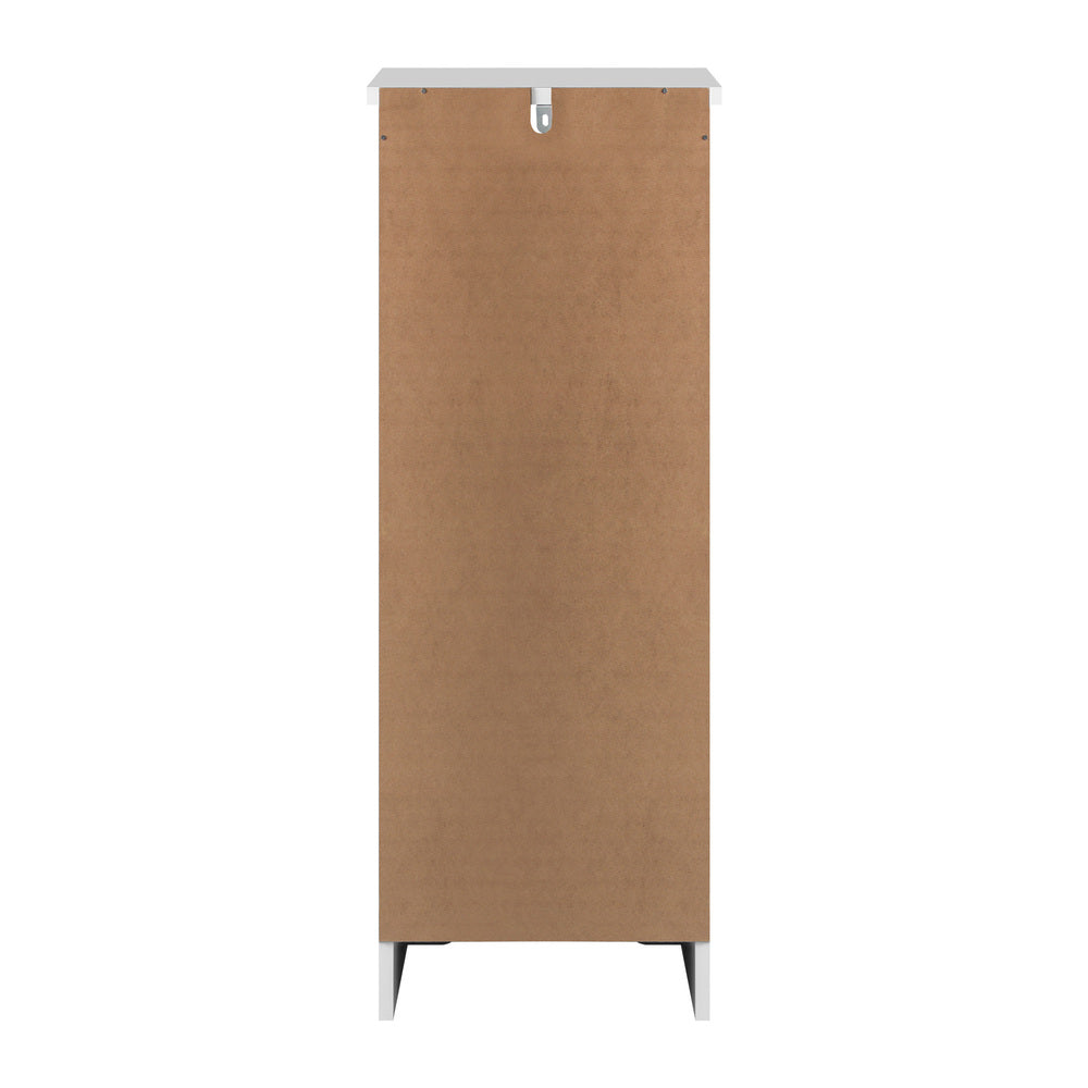 Aurora Tallboy Double Sideboard White