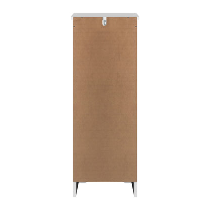 Aurora Tallboy Double Sideboard White