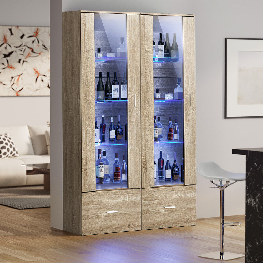 Colorado LED Sideboard Oak