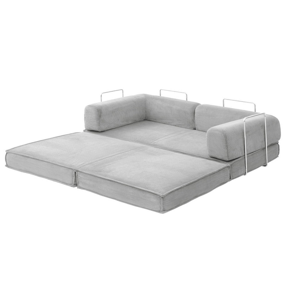 Calder 2-Seater Sofa Bed Grey