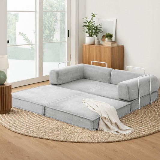 Calder 2-Seater Sofa Bed Grey