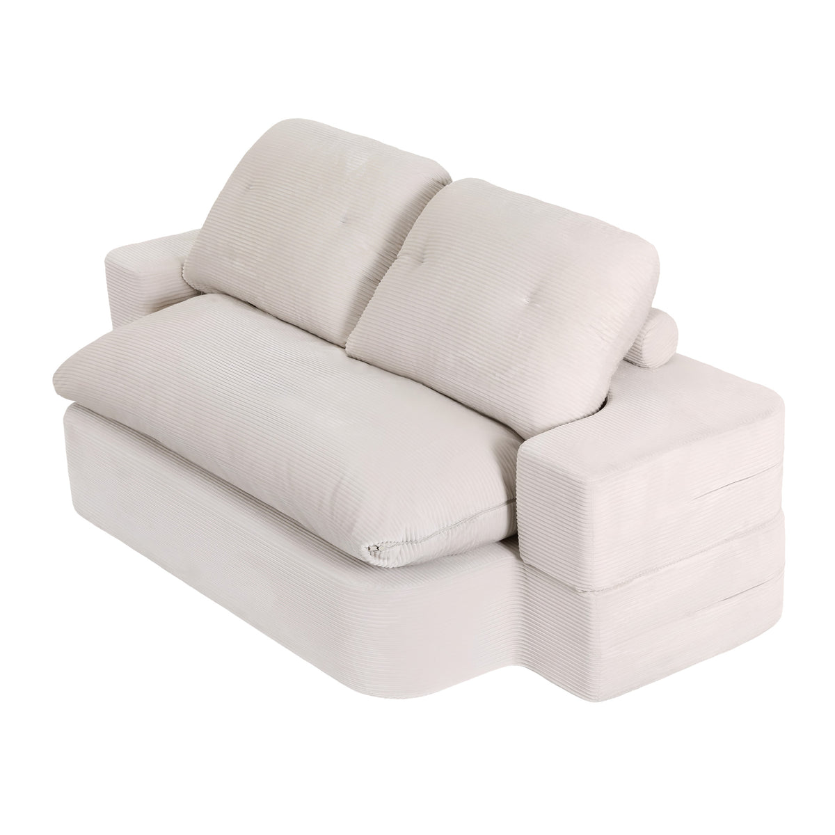 Cove 2-Seater Sofa Bed Beige