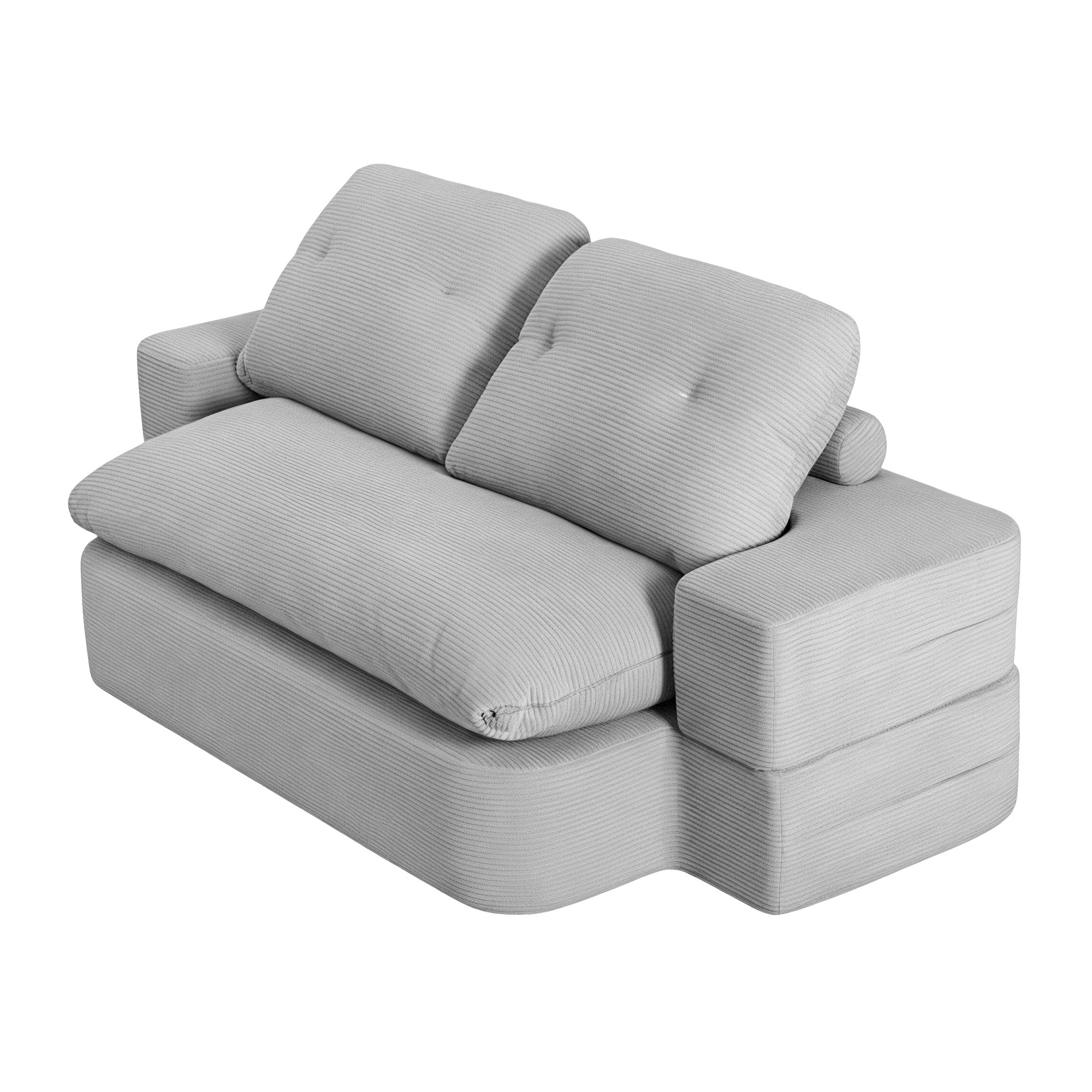Cove 2-Seater Sofa Bed Grey