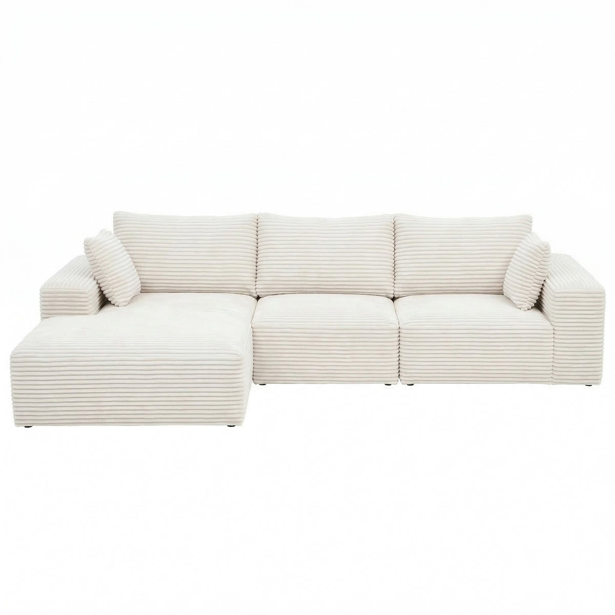 Bellario 3-seater Sofa Bed White