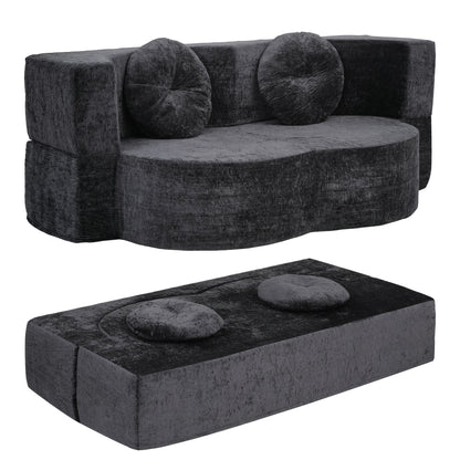 Luca 2-Seater Sofa Bed Grey