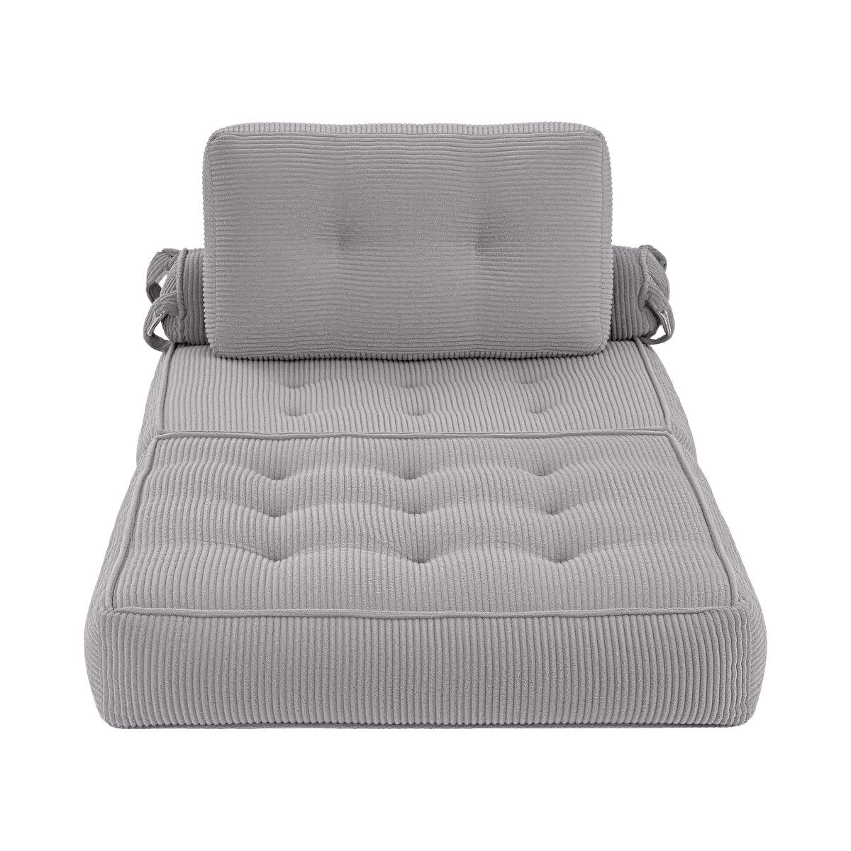 Harlem 1-Seater Sofa Bed Grey
