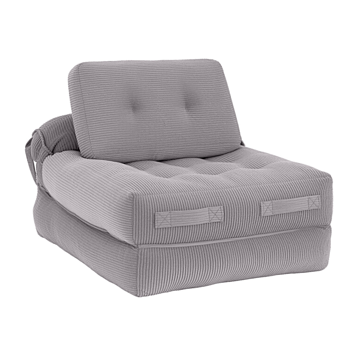 Harlem 1-Seater Sofa Bed Grey