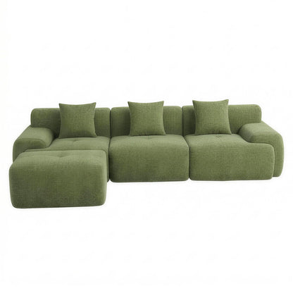Valerio 4-seater Sofa Bed Green