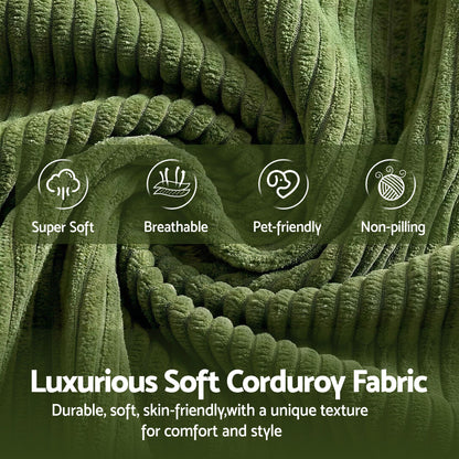 Valerio 4-seater Sofa Bed Green