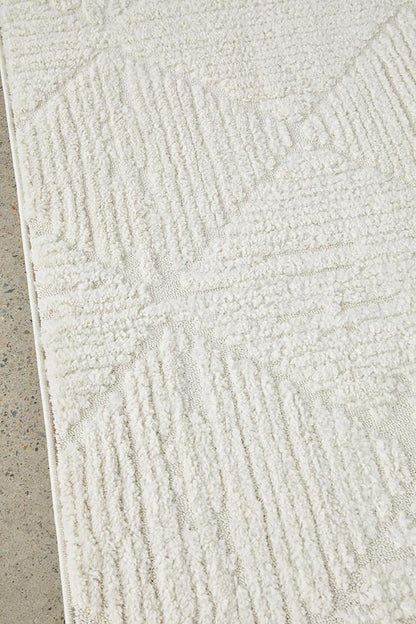 Serenade Shilo White Rug 400 x 300 CM